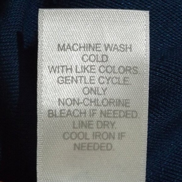 J.JILL Dress, XSP Petite, Blue, Layered, Short sleeve, Stretch, Pockets, buttons - Picture 12 of 13